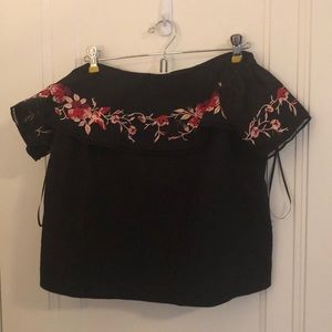 Off the shoulder blouse